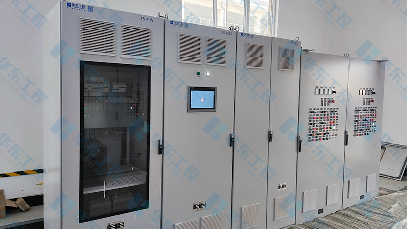 華東工控-污水處理廠施工現(xiàn)場