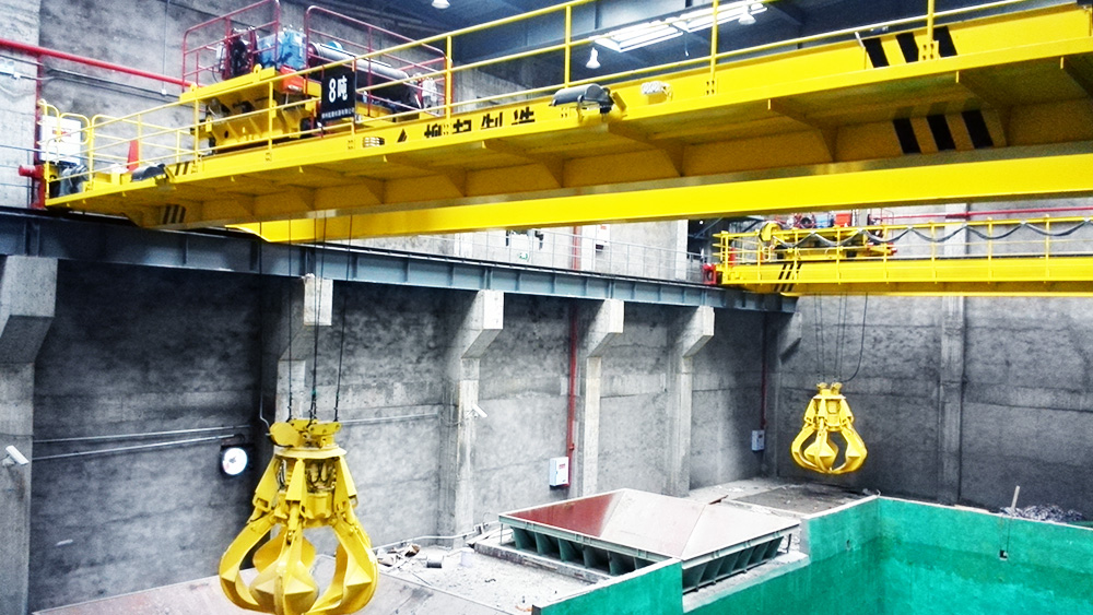 華東工控丨重慶忠縣城市生活垃圾吊起重機(jī)自控系統(tǒng)案例