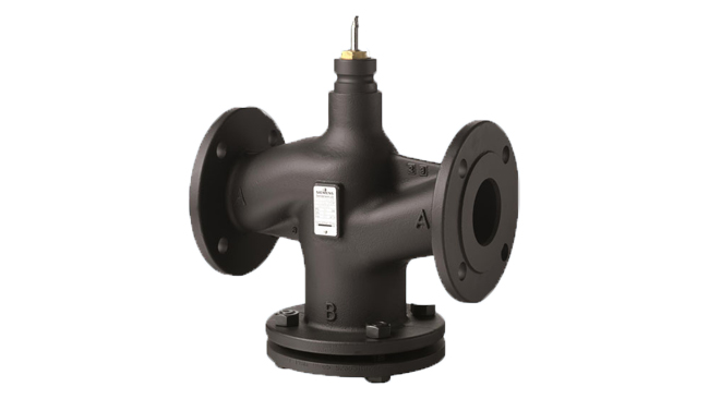 VXF43系列西門子三通法蘭座閥