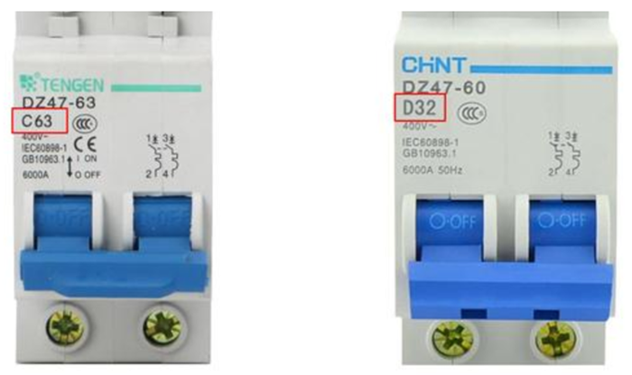 空氣開(kāi)關(guān)C型與D型如何選擇