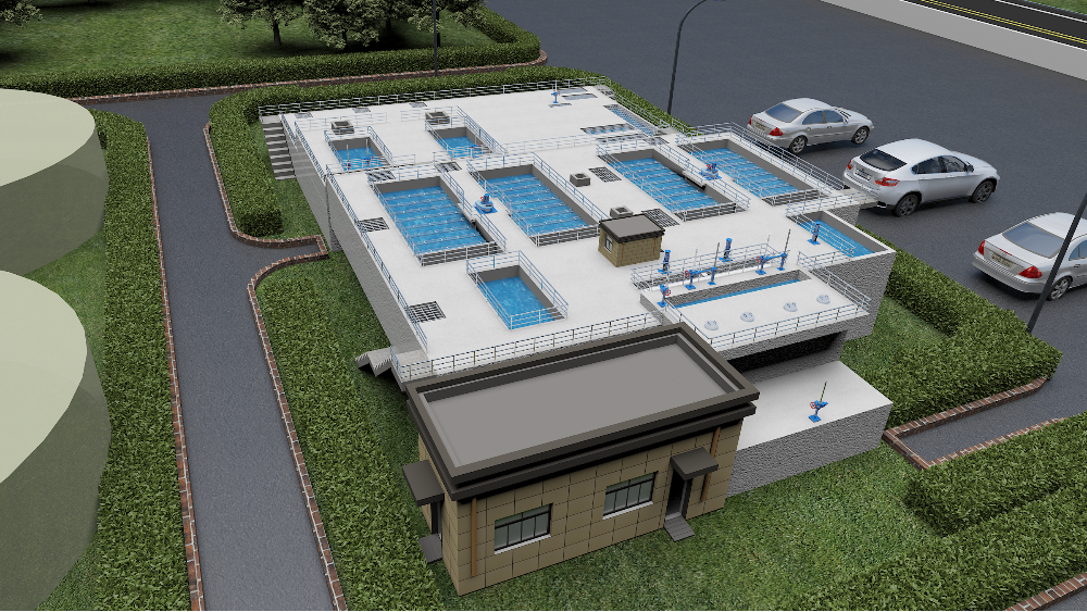 華東工控丨一鍵啟停，無(wú)人值守-安徽休寧水廠電氣自動(dòng)化交鑰匙工程