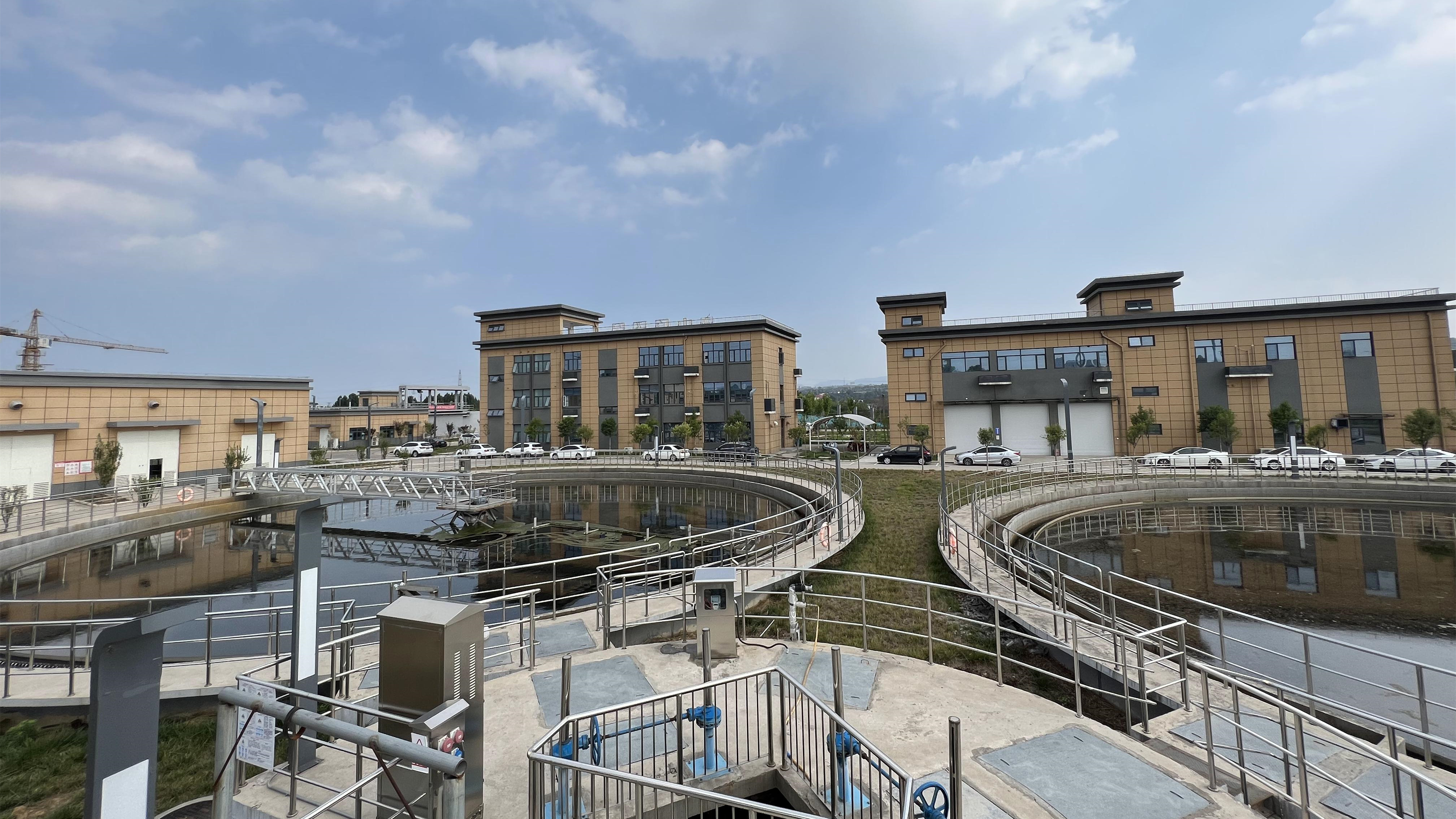 新密市洧水河污水處理廠電氣整包工程