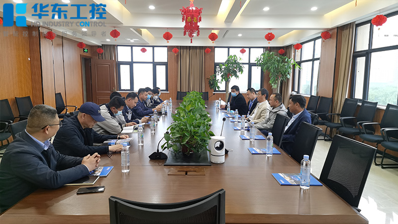 華東工控接待尚源集團(tuán)代表實地參觀考察