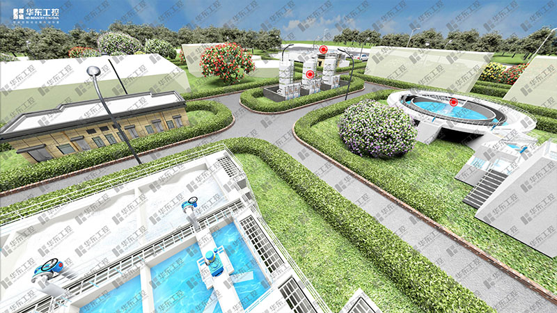 華東工控-污水處理VR全景交互展示系統(tǒng)技術(shù)應用