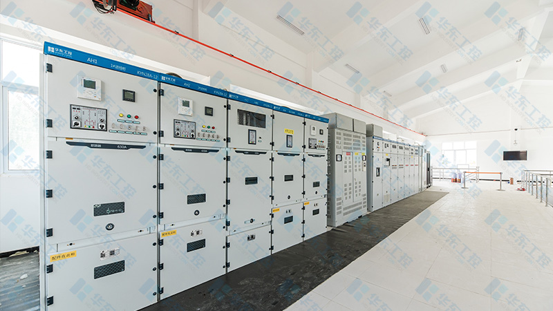 華東工控為鄭州化纖股份有限公司一動車間設計、制造GGD配電柜